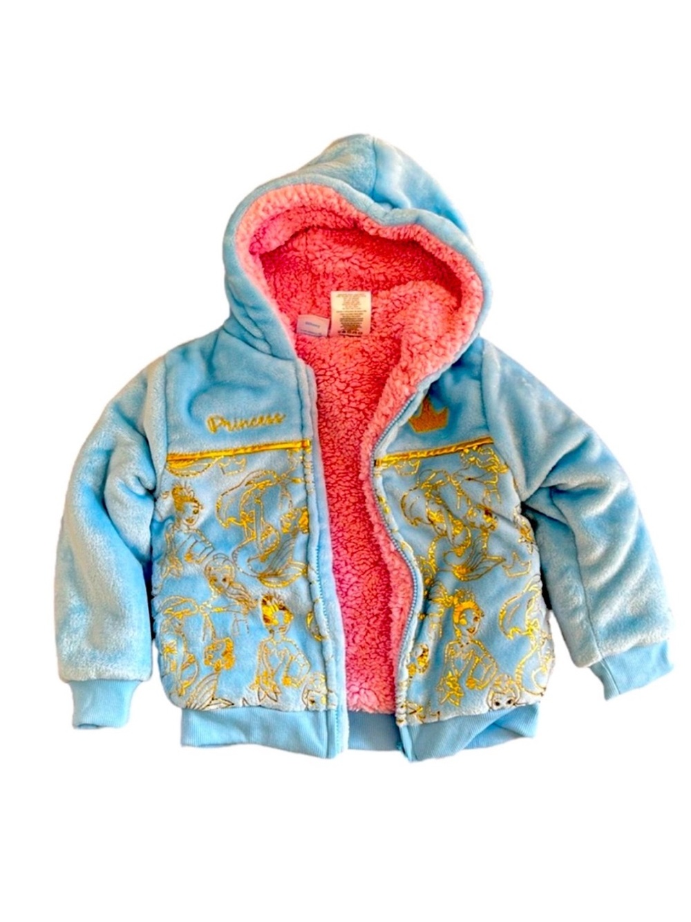 Disney Girls Plush Jacket